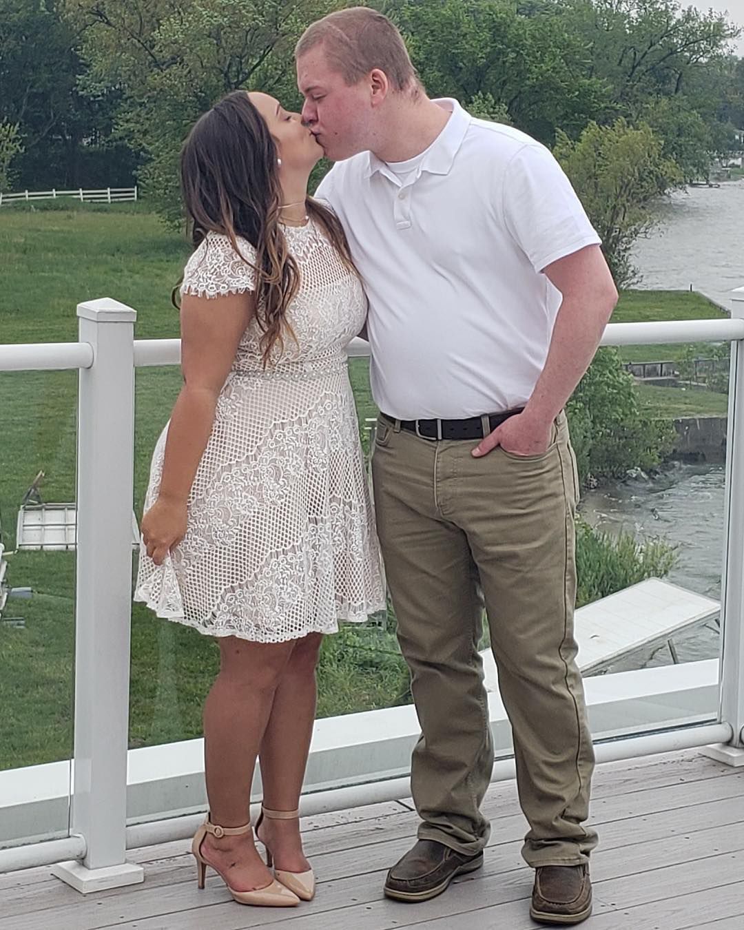 Mr. and Mrs. Dobosz tie the knot